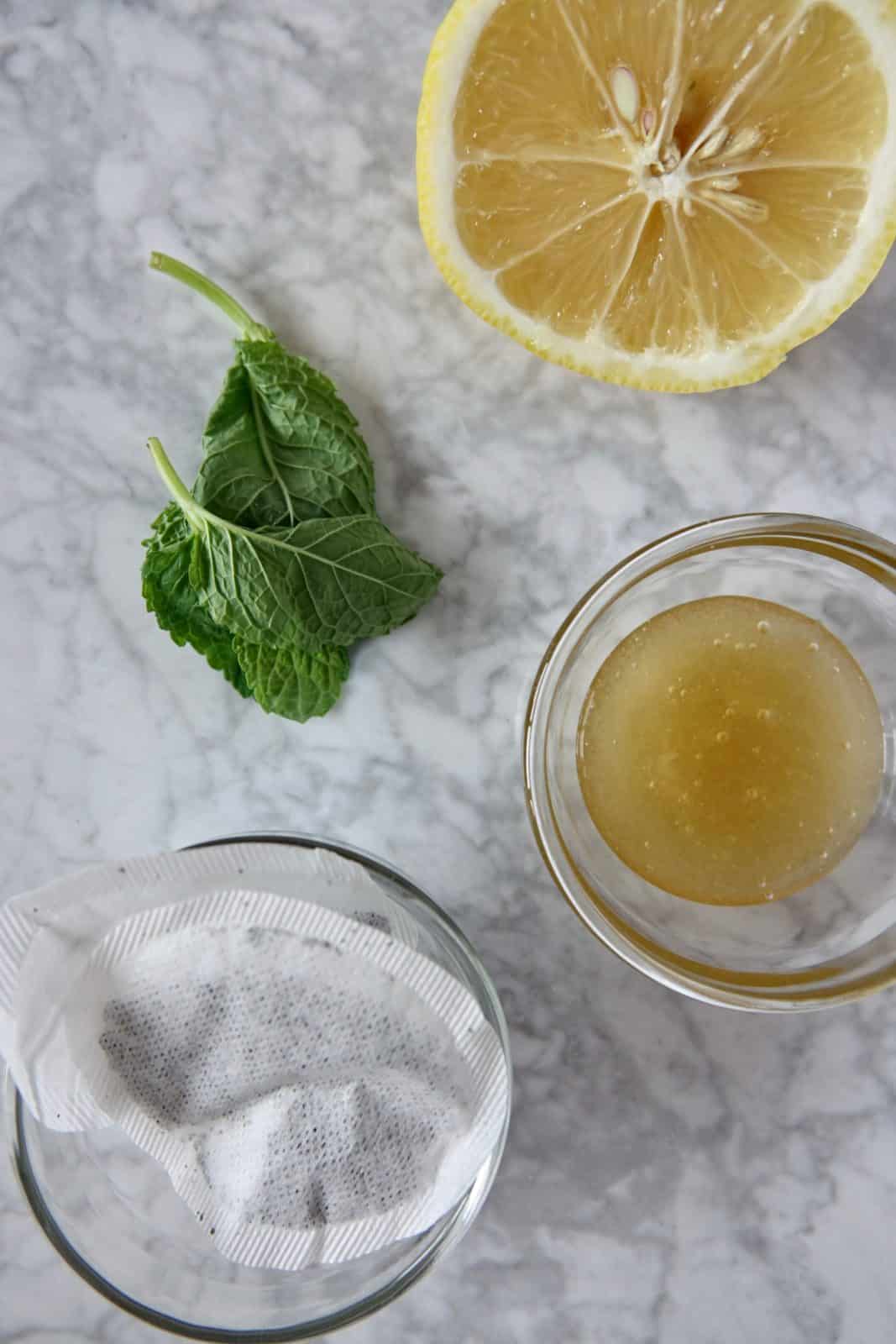Honey Citrus Mint Tea (Copycat Starbucks Medicine Ball Recipe)