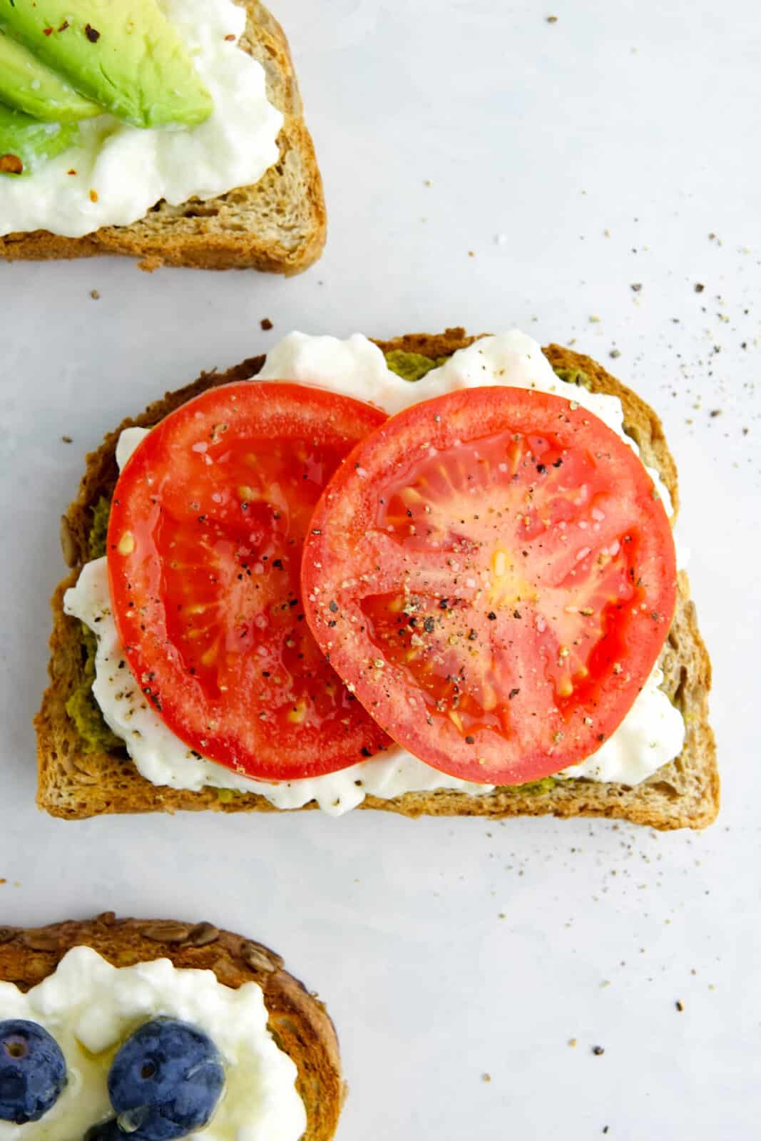 Cottage Cheese Toast Ideas (Sweet and Savory)