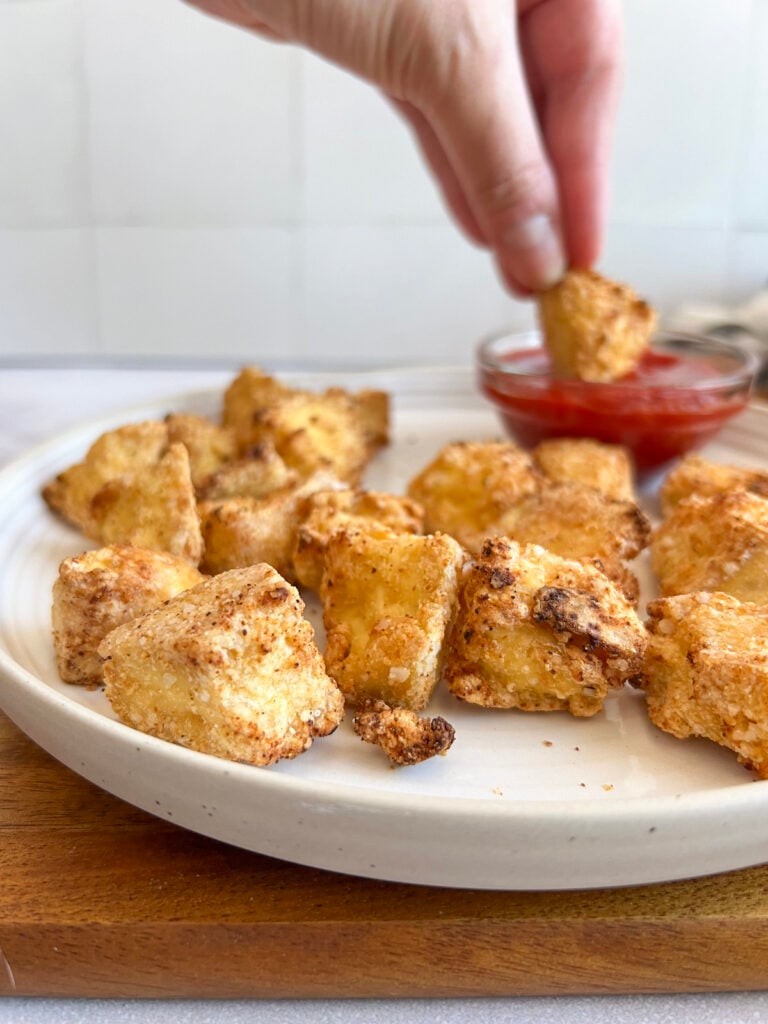 Crispy Air Fryer Tofu Nuggets (Quick & Easy)