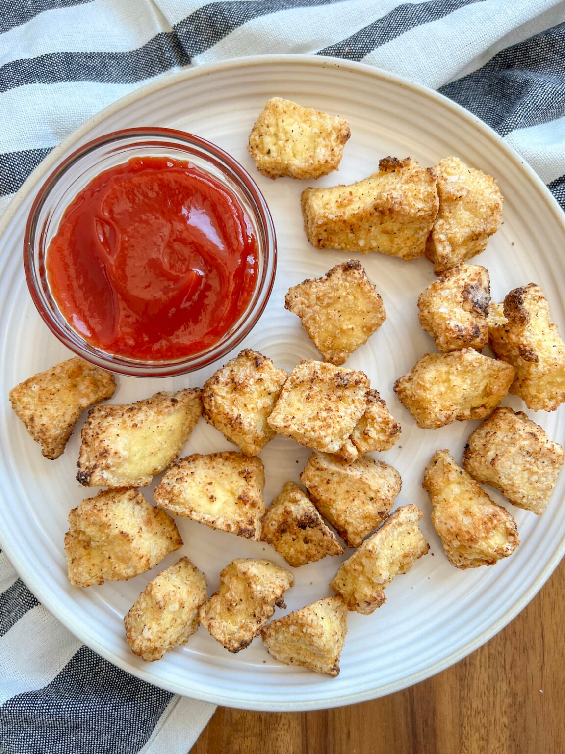 Crispy Air Fryer Tofu Nuggets (Quick & Easy)