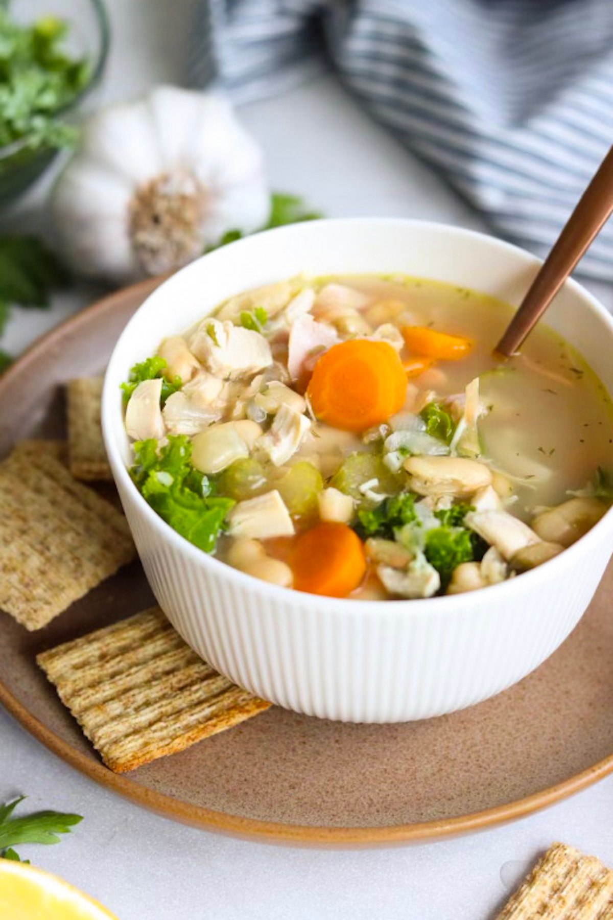 White Bean and Chicken Soup