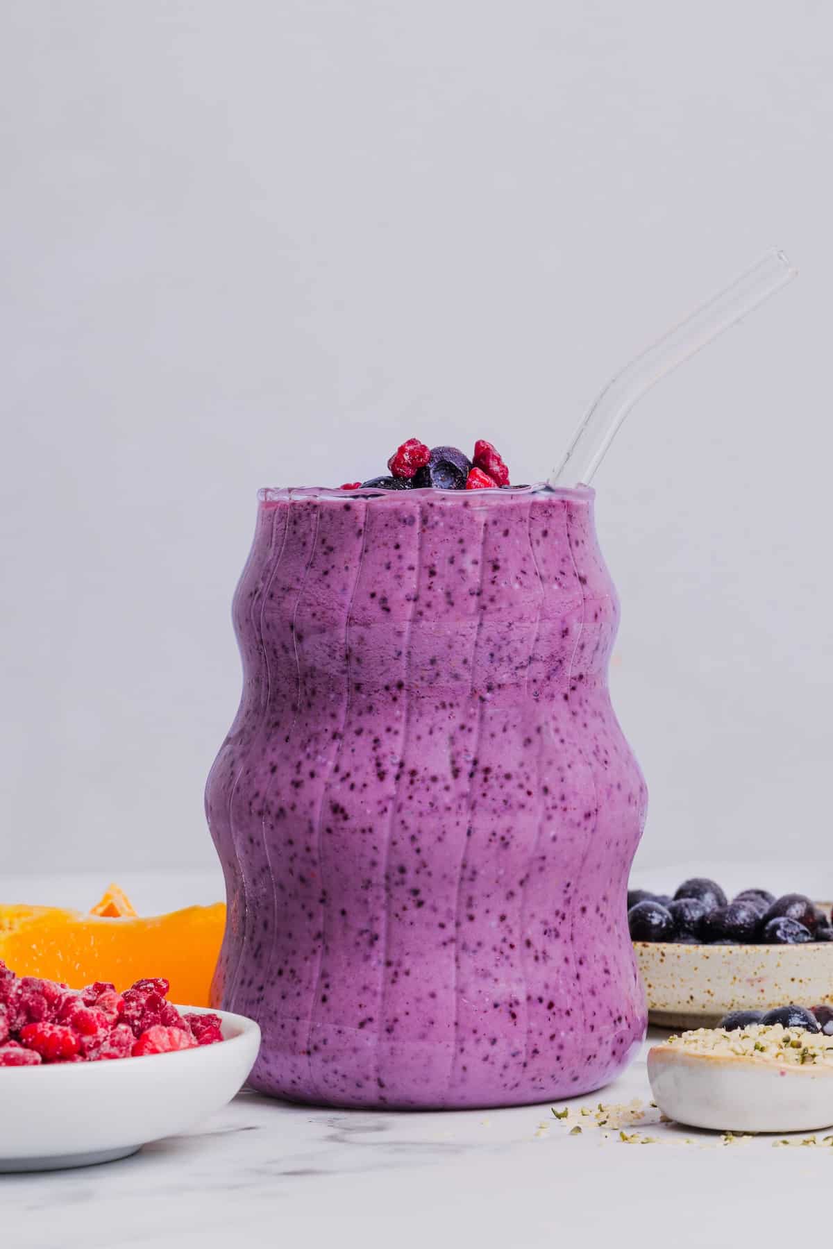 Blueberry Raspberry Smoothie (Protein-Packed) – Real Life Nutritionist